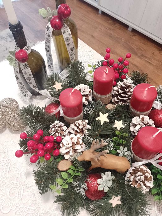 Wieniec Adwentowy duży