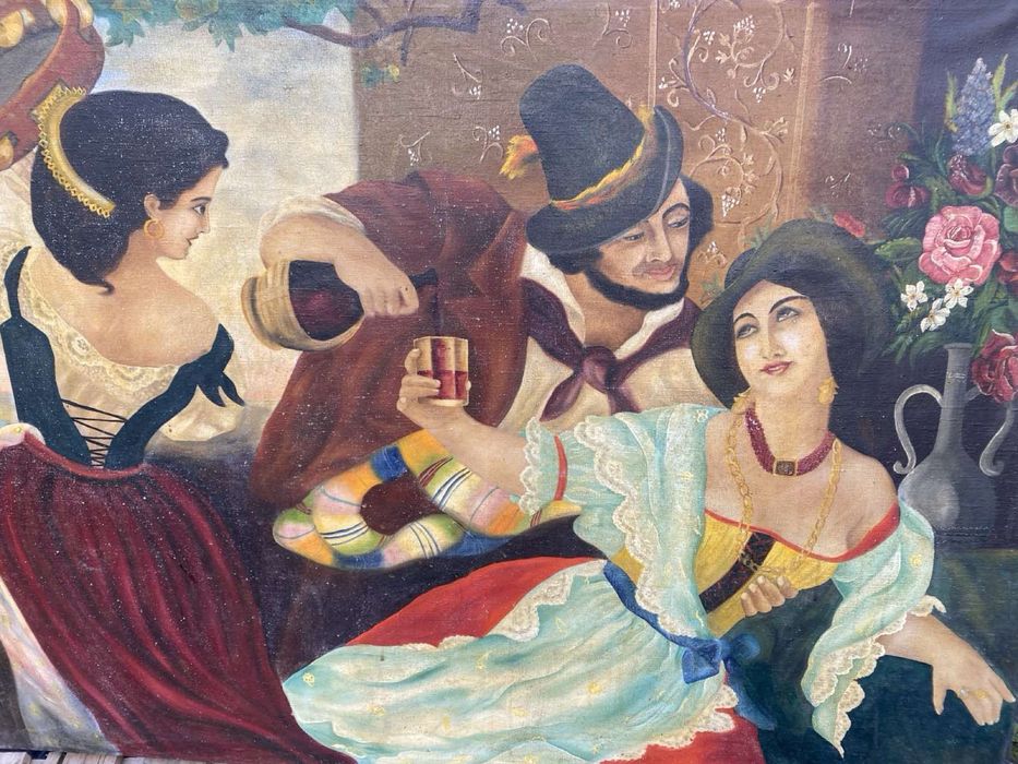 Картина намальована на холсті