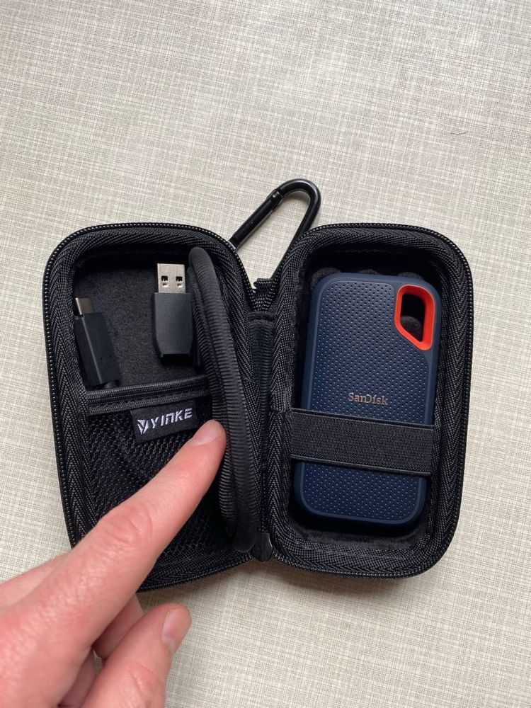 Чохол сумка Yinke для зберігання дисків SanDisk Extreme