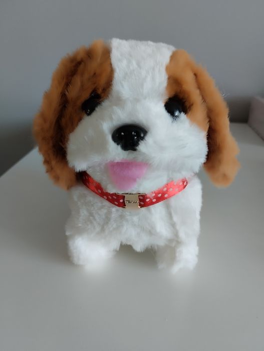 Nowy interaktywny piesek szczeniaczek słodki chodzi dźwięki