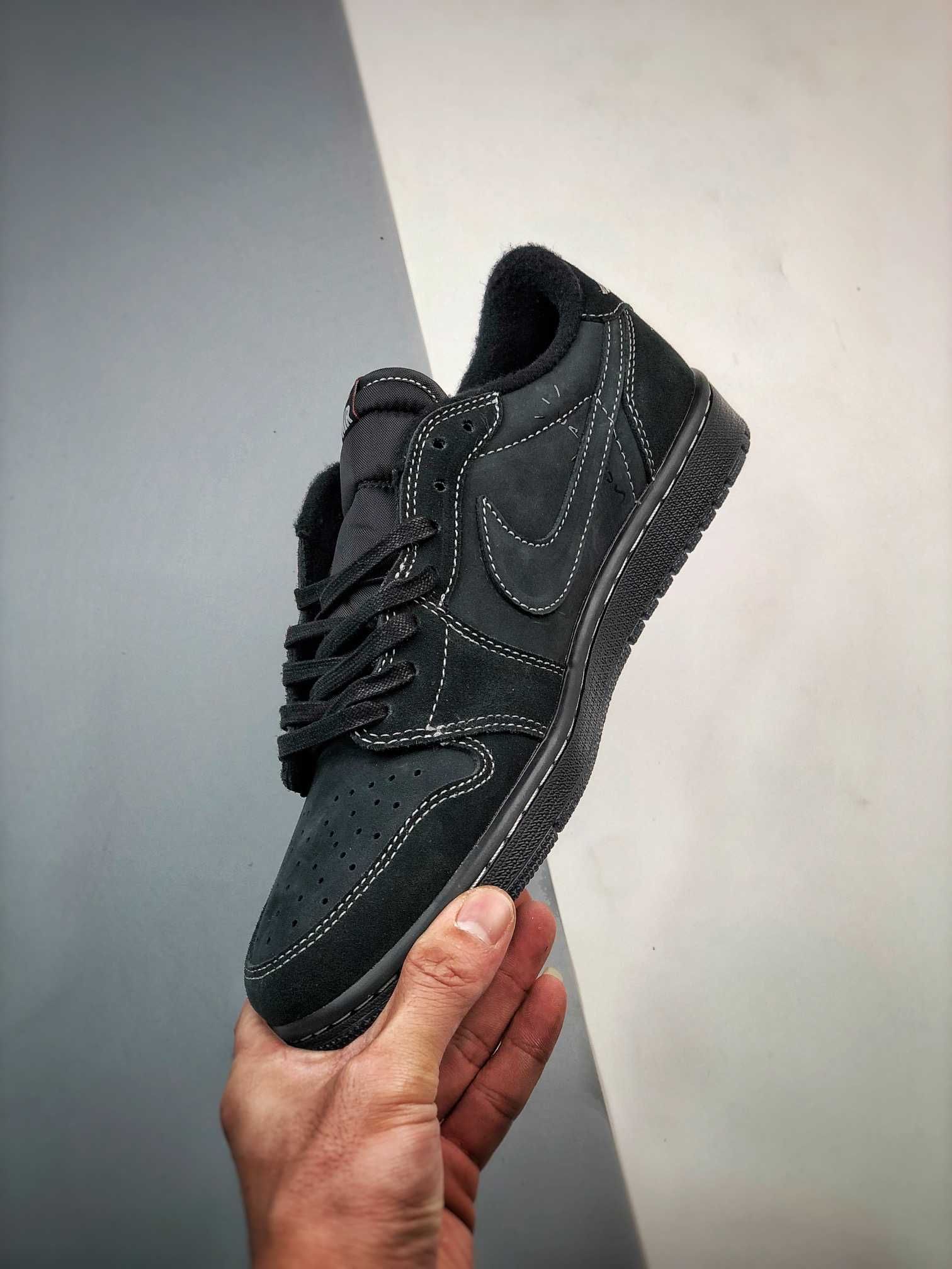 Jordan 1 Retro Low OG SP Travis Scott Black Phantom R.44