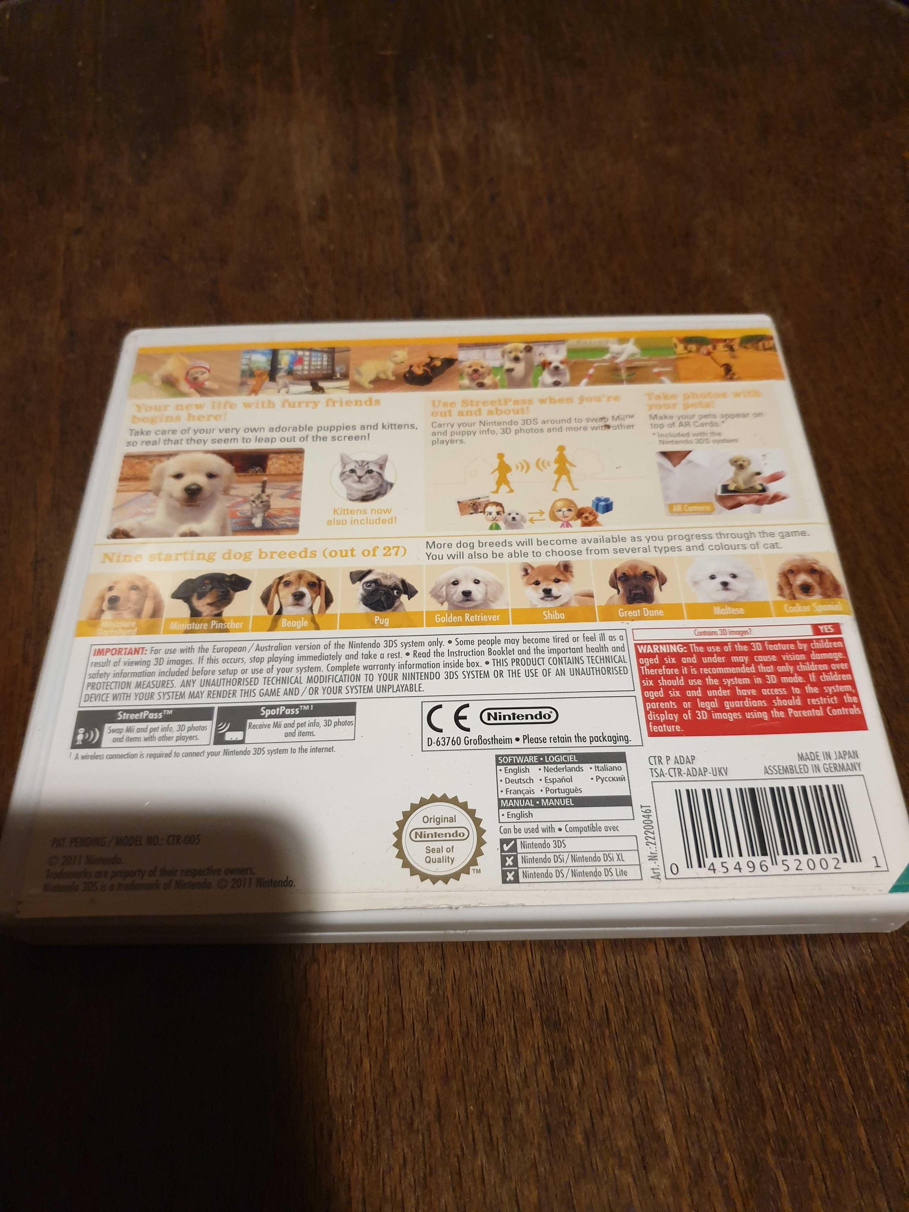 Nintendogs + Cats Golden Retriever 3DS