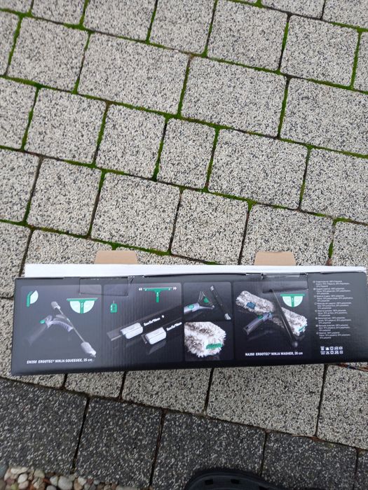 UNGER ErgoTec Ninja 4in1 Zestaw do mycia okien
