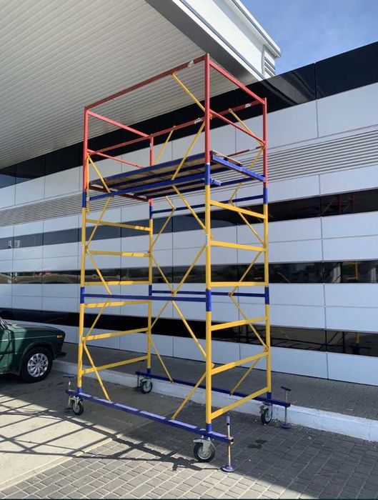 Вишка тура будівельні ліса 1,2х2 м 3 секції - висота 5 м риштування