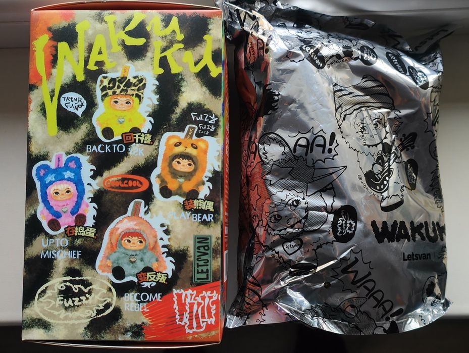 Wakuku Fuzzy Trendy Blind Box 20cm