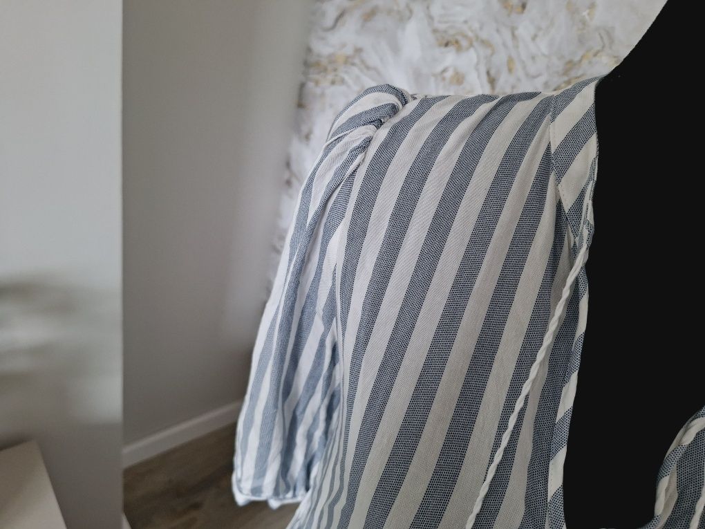Sukienka letnia w paski Pigalle summer plażowa viscose boho marynarska