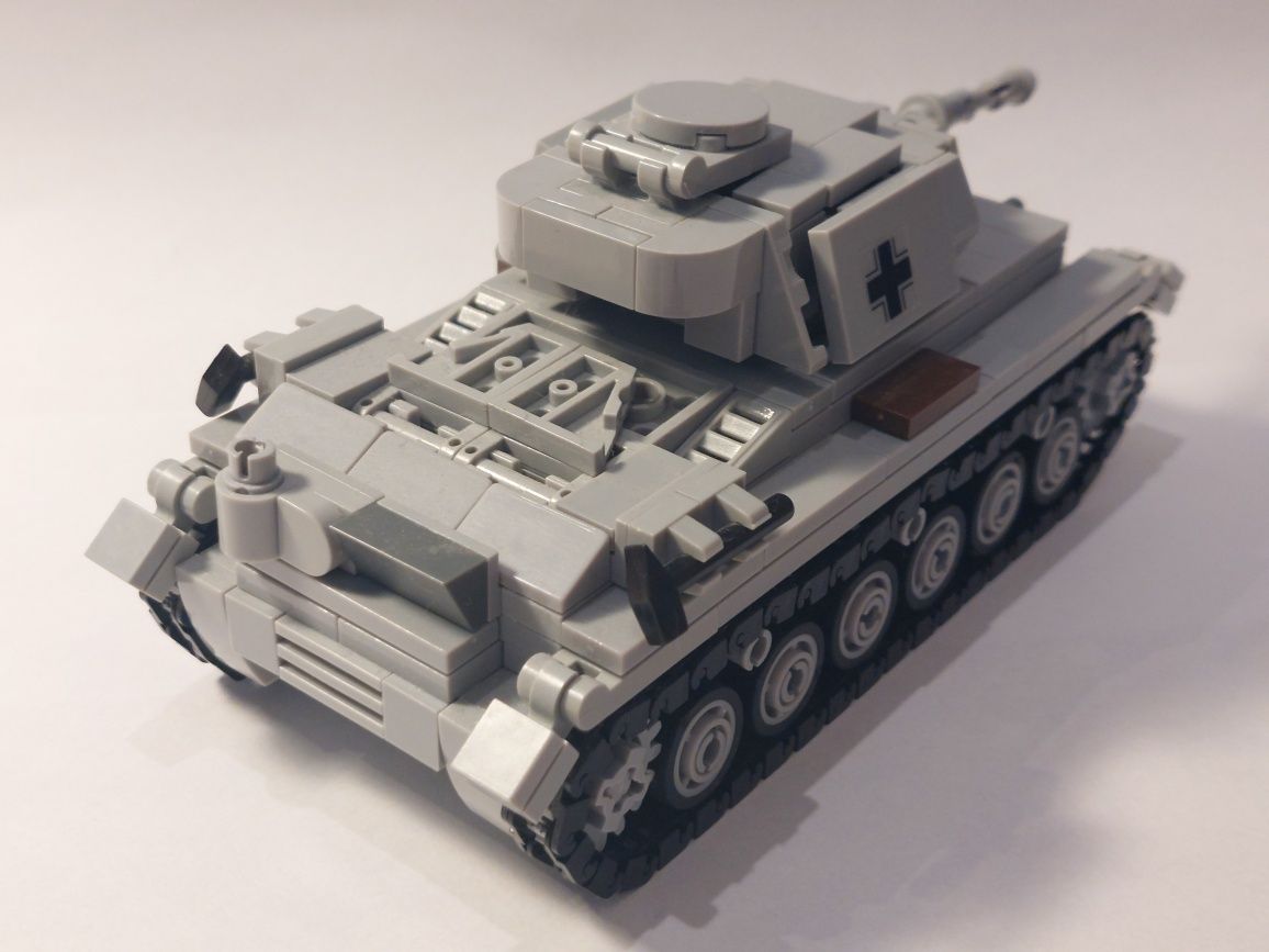 Replika czołg ww2 Panzer III - kompatybilne z lego
