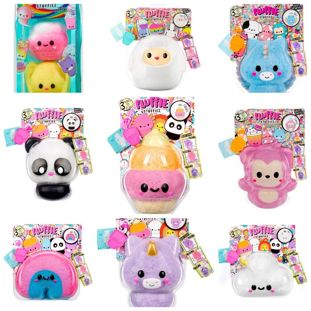 Іграшка антистрес fluffie stuffiez флафі флуфі мавпочка єдиноріг