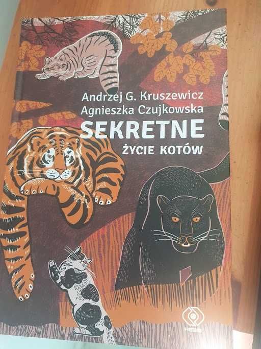 Sekretne życie kotów Kruszewicz Czujkowska jak NOWA