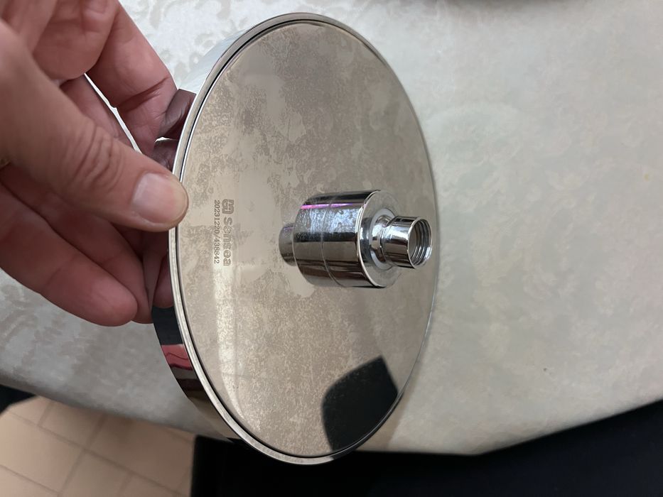 Cabeça de duche 20 cm cromado Sensea Kouta