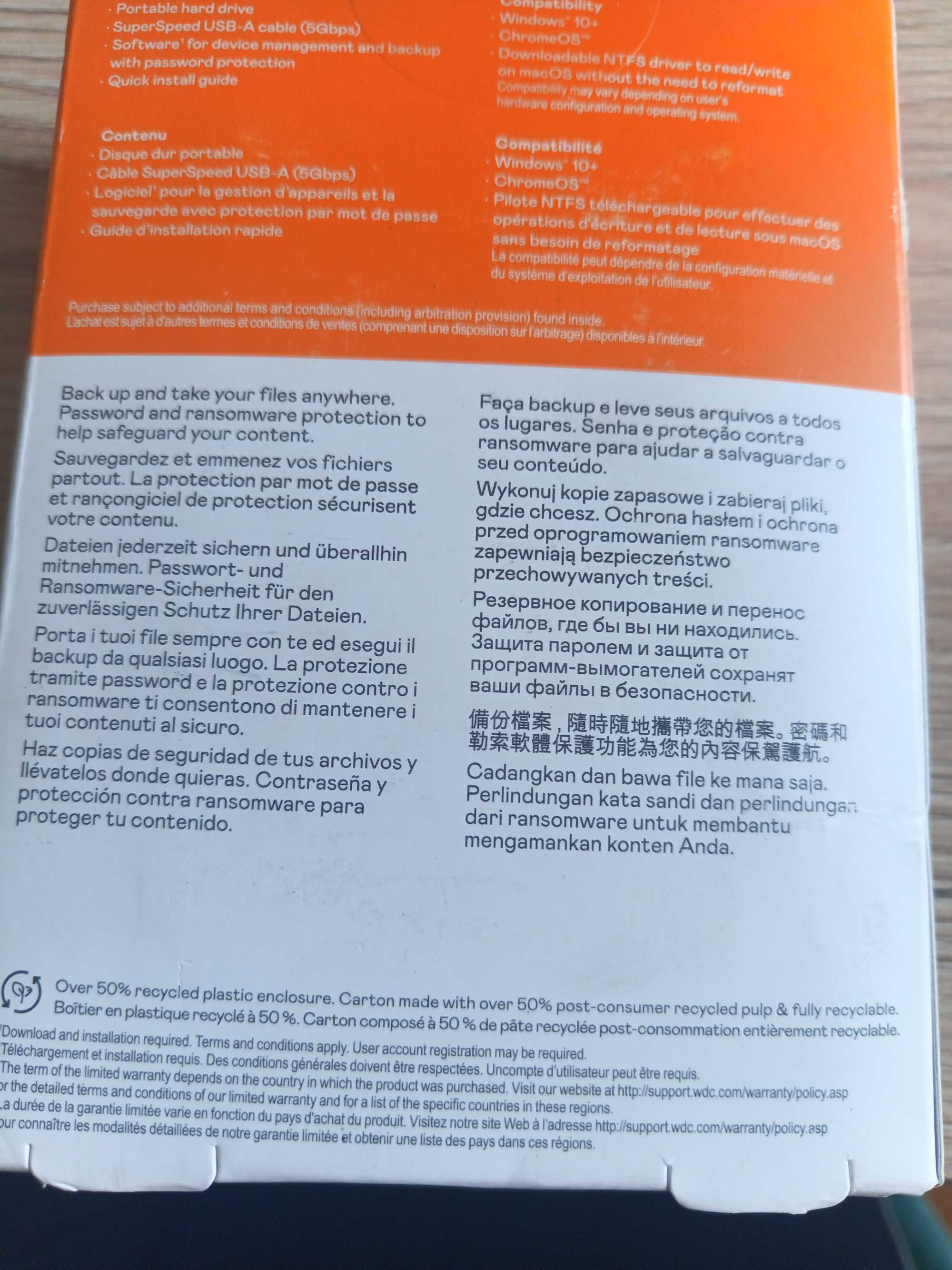 Жорсткий диск Western Digital My Passport 5TB