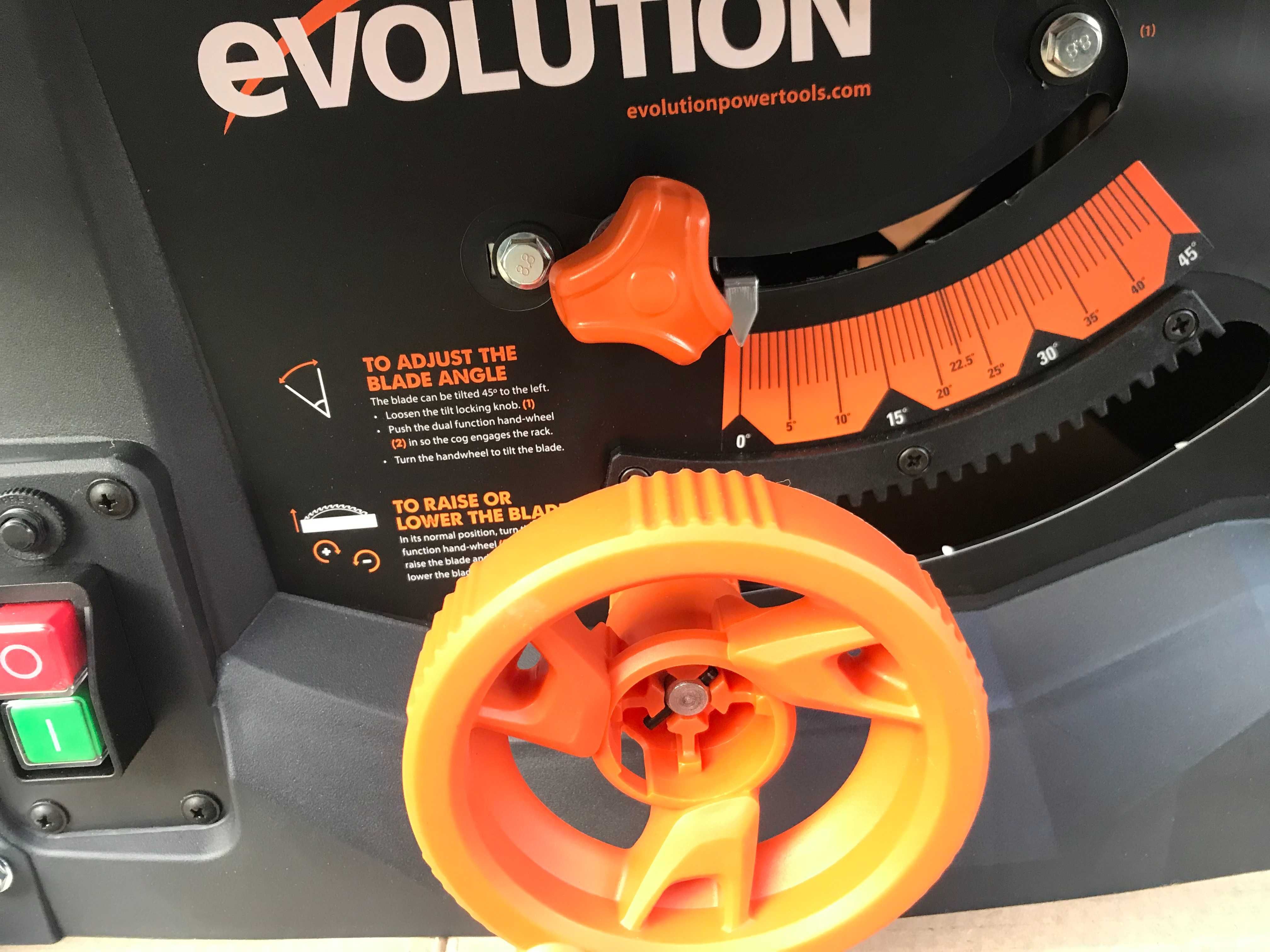 Пила настільна циркулярка Evolution R255MTS з Англії