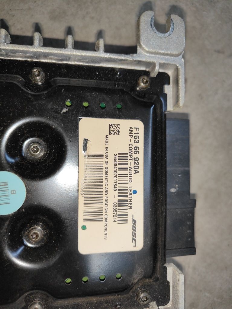 Mazda RX8 wzmacniacz audio Bose F1536.6920A i inne