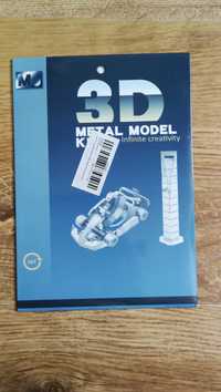 3D Metal Puzzle samolot DIY Model Zestaw do budowania Zabawki