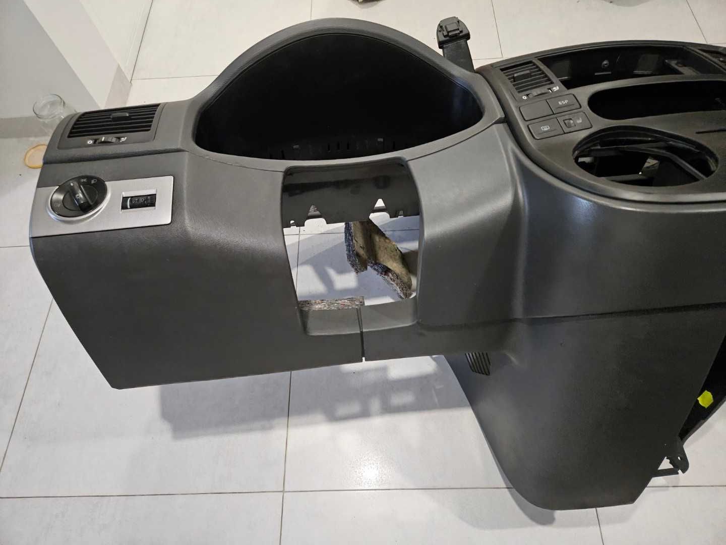 Części Deska rozdzielcza Kokpit VW T5 Multivan