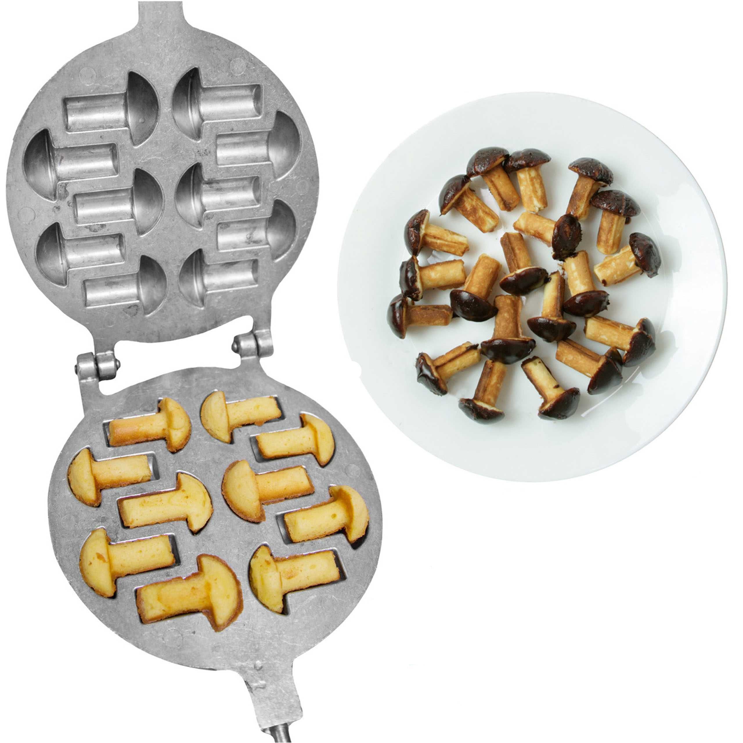 Forma do pieczenia ciastek "orzeszki" i "grzybki"  2 sztuki #70#71