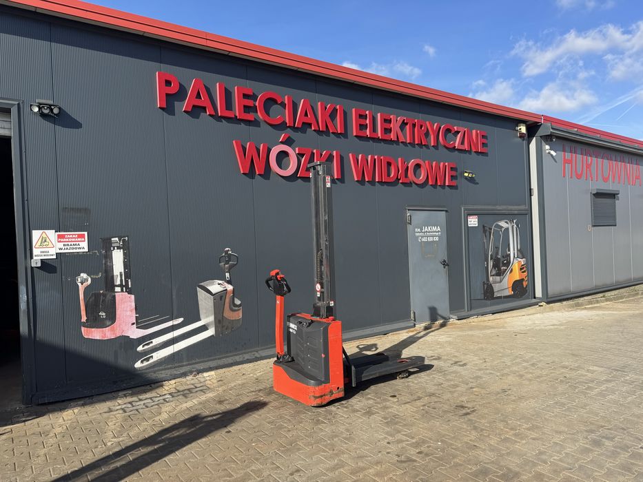 Paleciak elektryczny Linde M 10 i 2018 r 200 cm 1000 kg mały paleciak