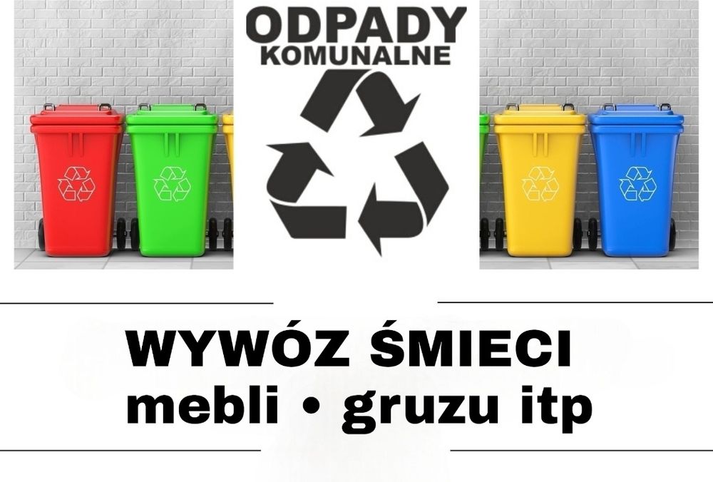 Wywóz śmieci, Sprzątanie i Opróżnianie mieszkań, domów, piwnic.