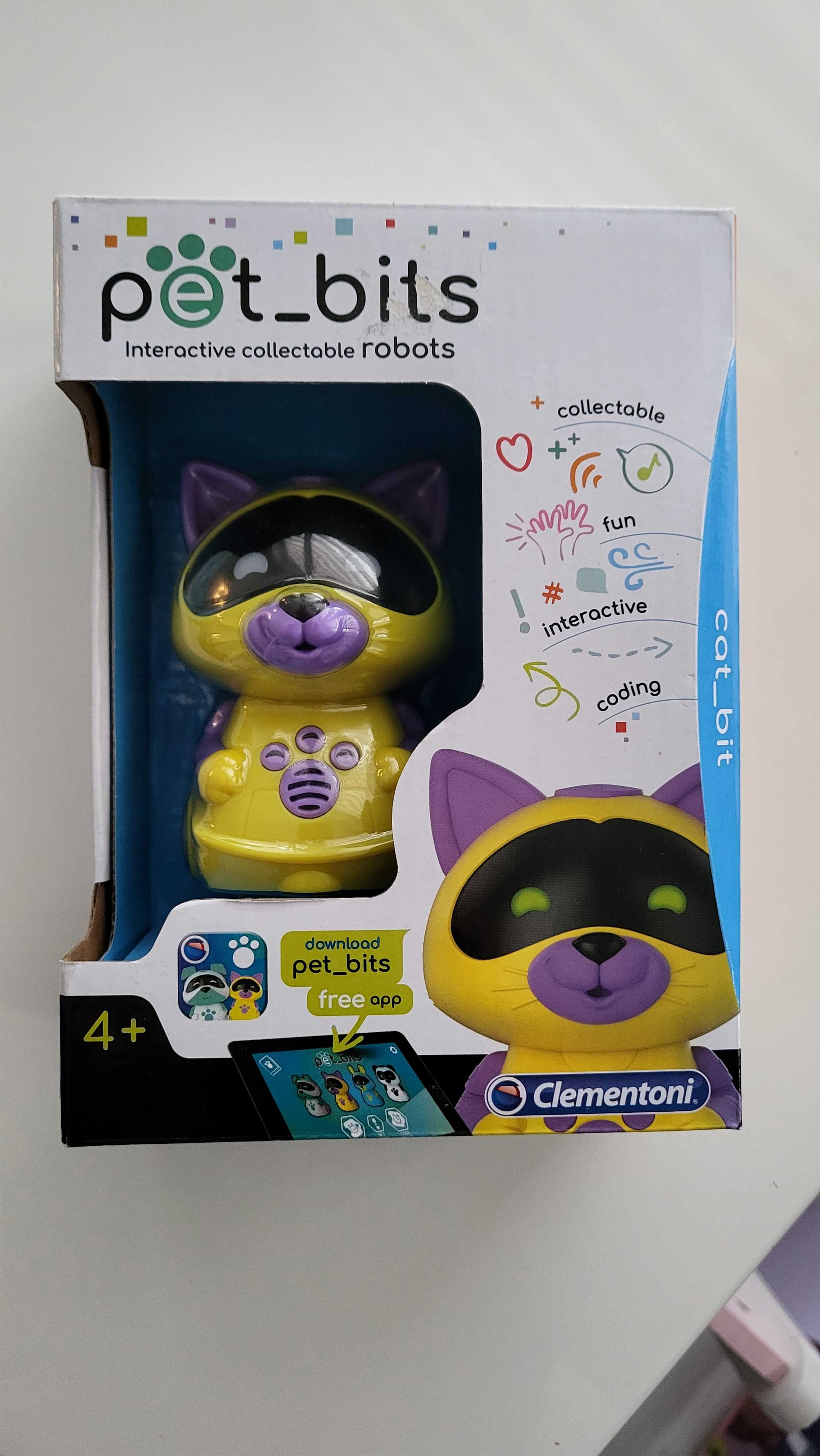 Pet bits clementoni interatywny robot z aplikacja  Nowy