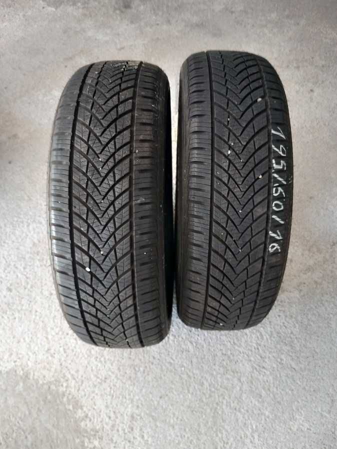 4 pneus 195/60R16 seminovos