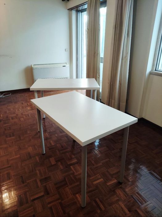 Mesas IKEA LINNMON/ADILS – quase novas – 100x60 (brancas)