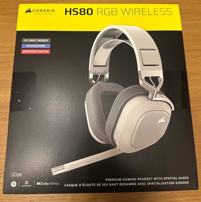 Corsair HS80 RGB Wireless nowe
