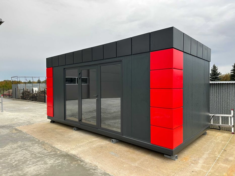 Pawilon Handlowy Usługowy Biurowy Kontener Budowlany Domek Całoroczny