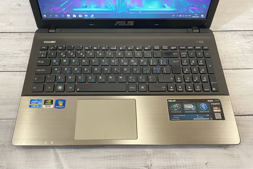 Ігровий ноутбук Asus R500V 15.6’’ i5-3210M 8GB ОЗУ/ 500GB HDD (r1531)