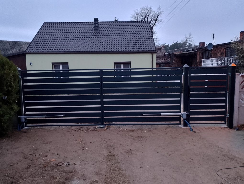 Bramy na wymiar , skrzydłowe , przesówne , garażowe