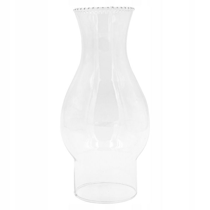stylowa szklana lampa naftowa z knotem 550ml /34cm