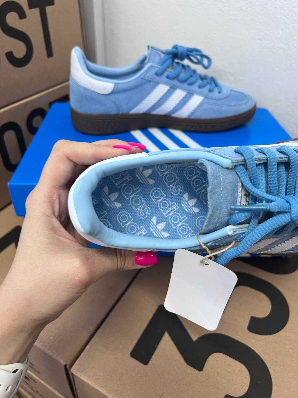Женские кеды Adidas spezial HandBall / Адидас spezial blue 38 39 40