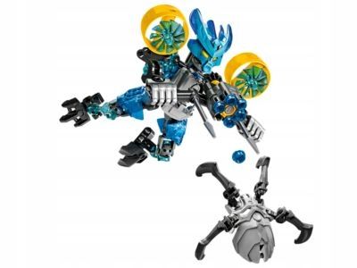 LEGO Bionicle 70780 Obrońca Wody używany Robot Zestaw Kompletny Mały
