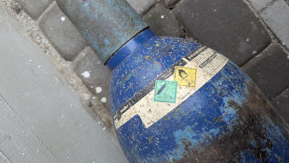 Butla 40L tlen tlenowa