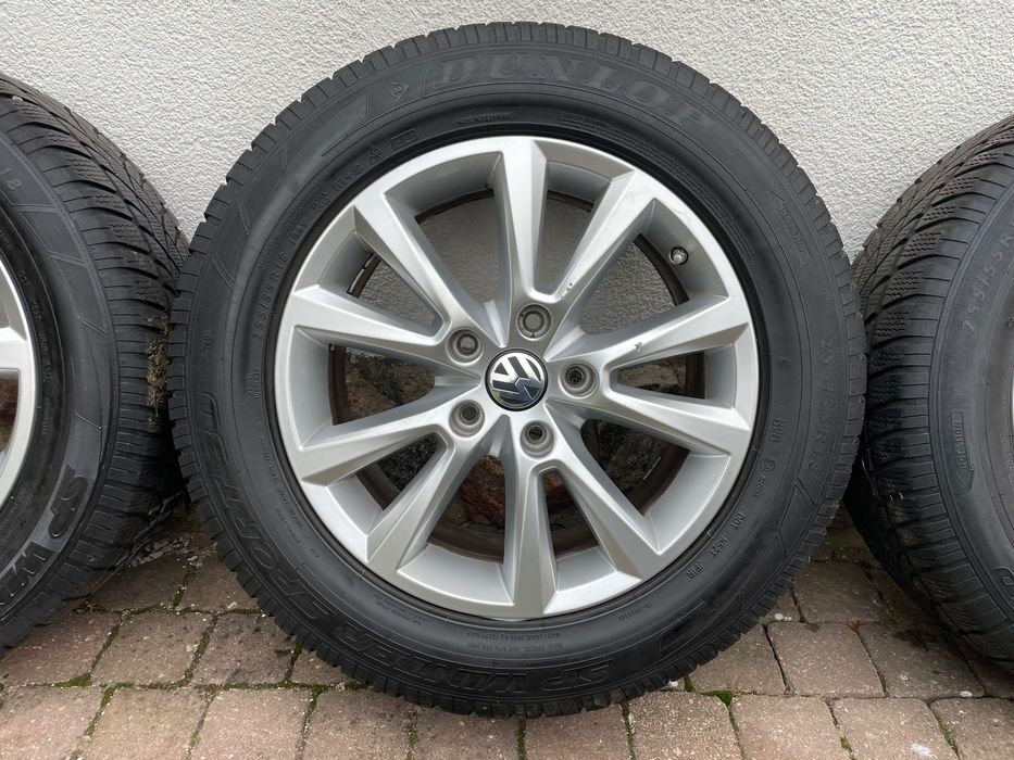 Koła felgi Vw Touareg 5x130 zima 255/55/18
