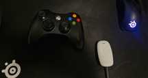 Pad do Xbox 360 + odbiornik (receiver) do PC - stan bardzo dobry