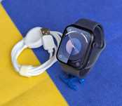 Гарантія Apple Watch Series 7 45 mm Midnight акб 88% все працює