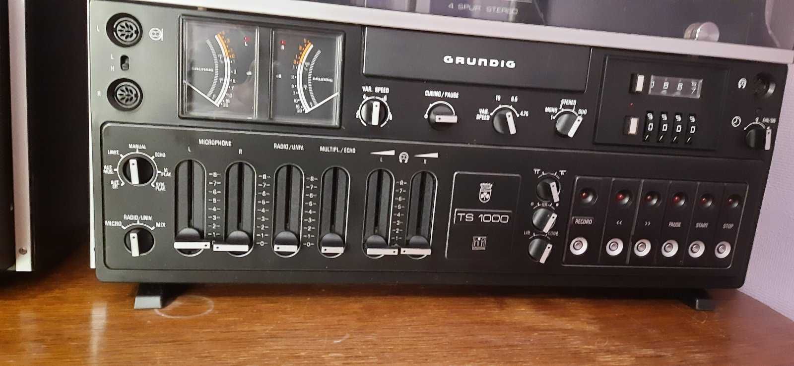 Магнитофон Grundig TS-1000 (Грюндиг, Грюндик) не AKAI, не REVOX
