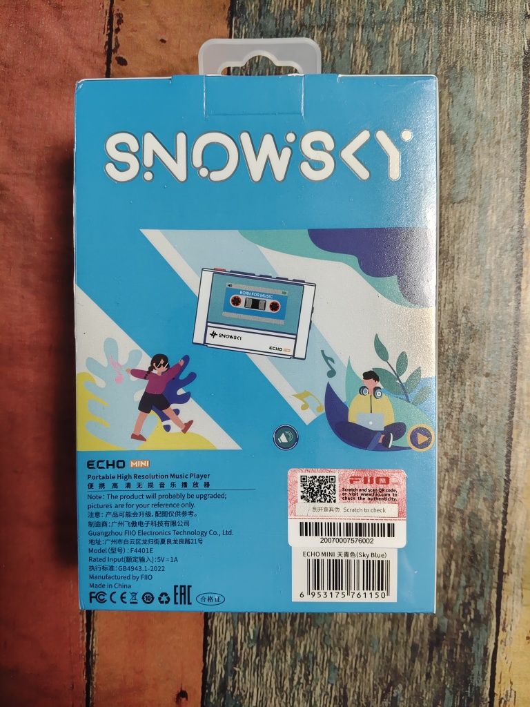 аудиоплеер FiiO Snowsky ECHO Mini