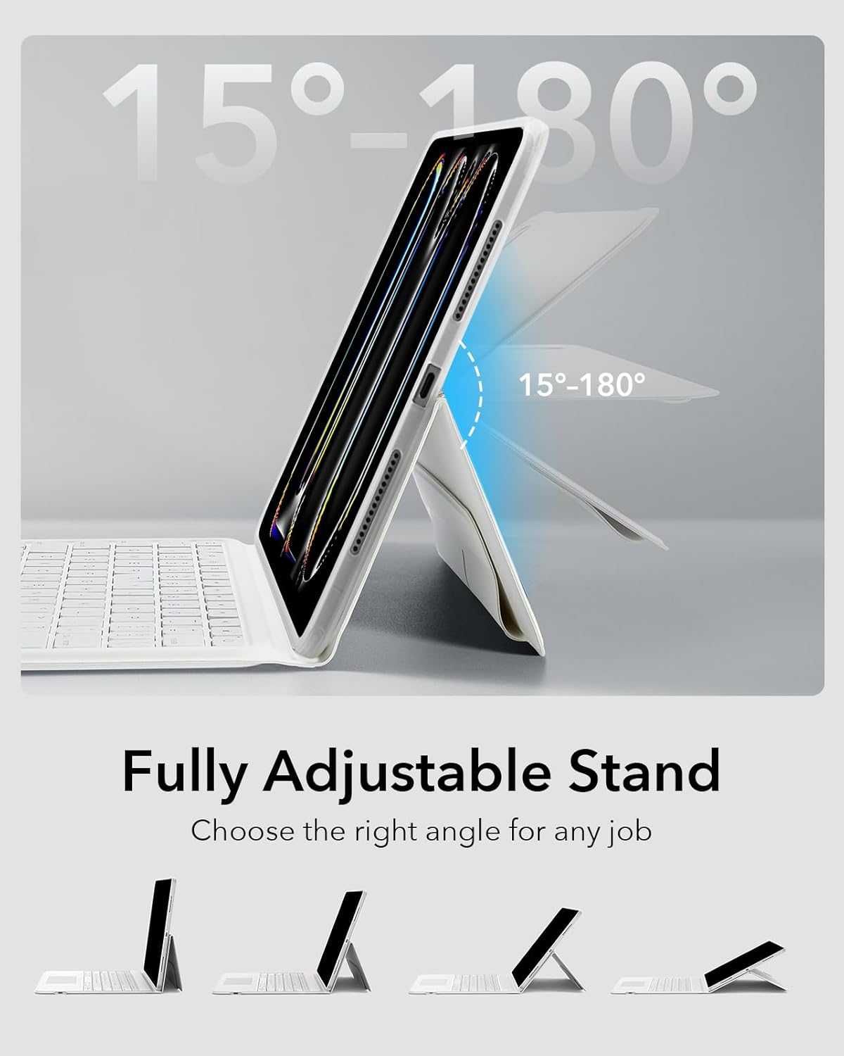 ESR Etui na klawiaturę iPad Pro 11 cali (2024)