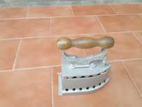 Ferro antigo em ferro