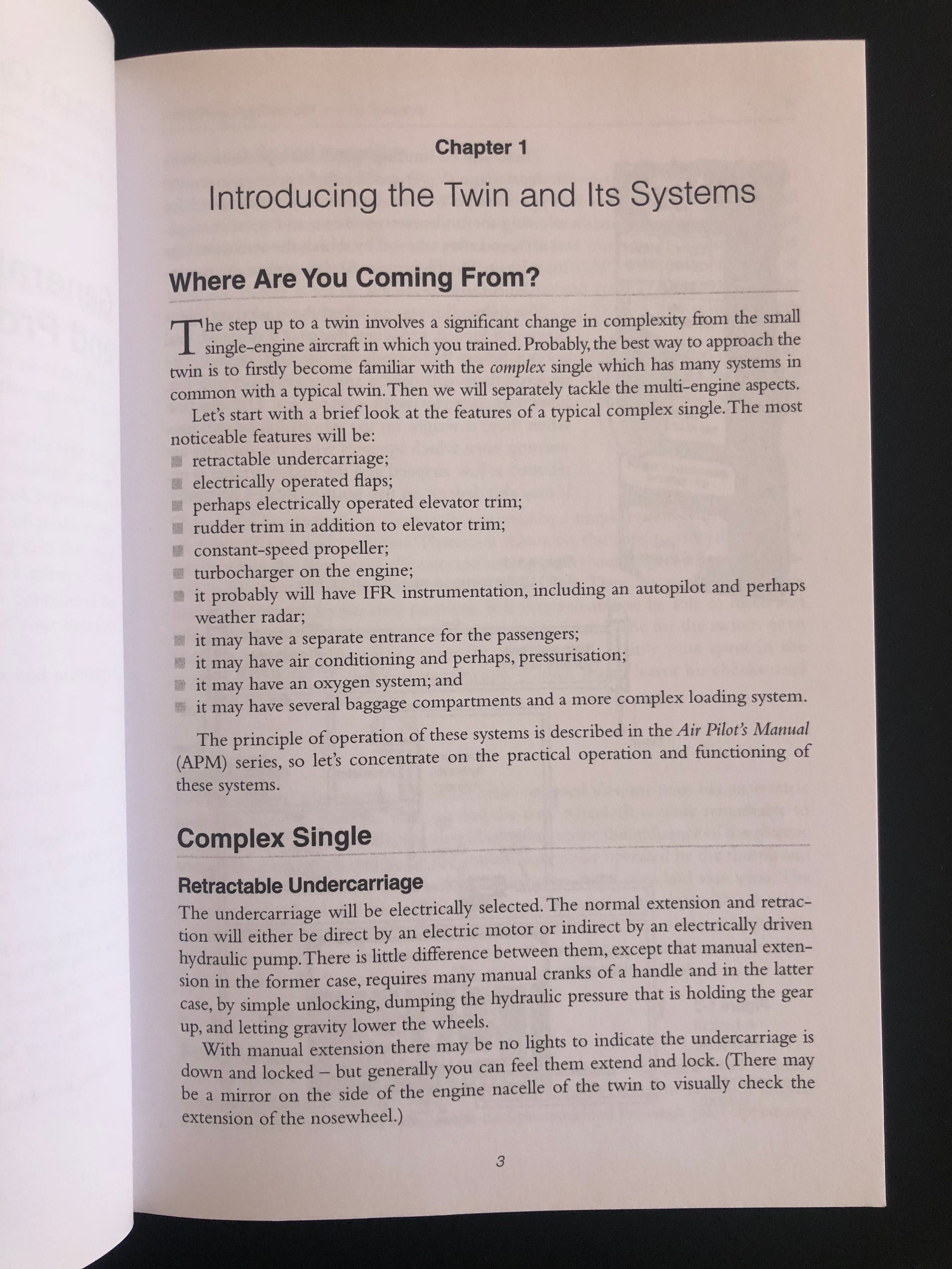 Multi-Engine Piston, The Master Pilot's Manuals, livro como novo;