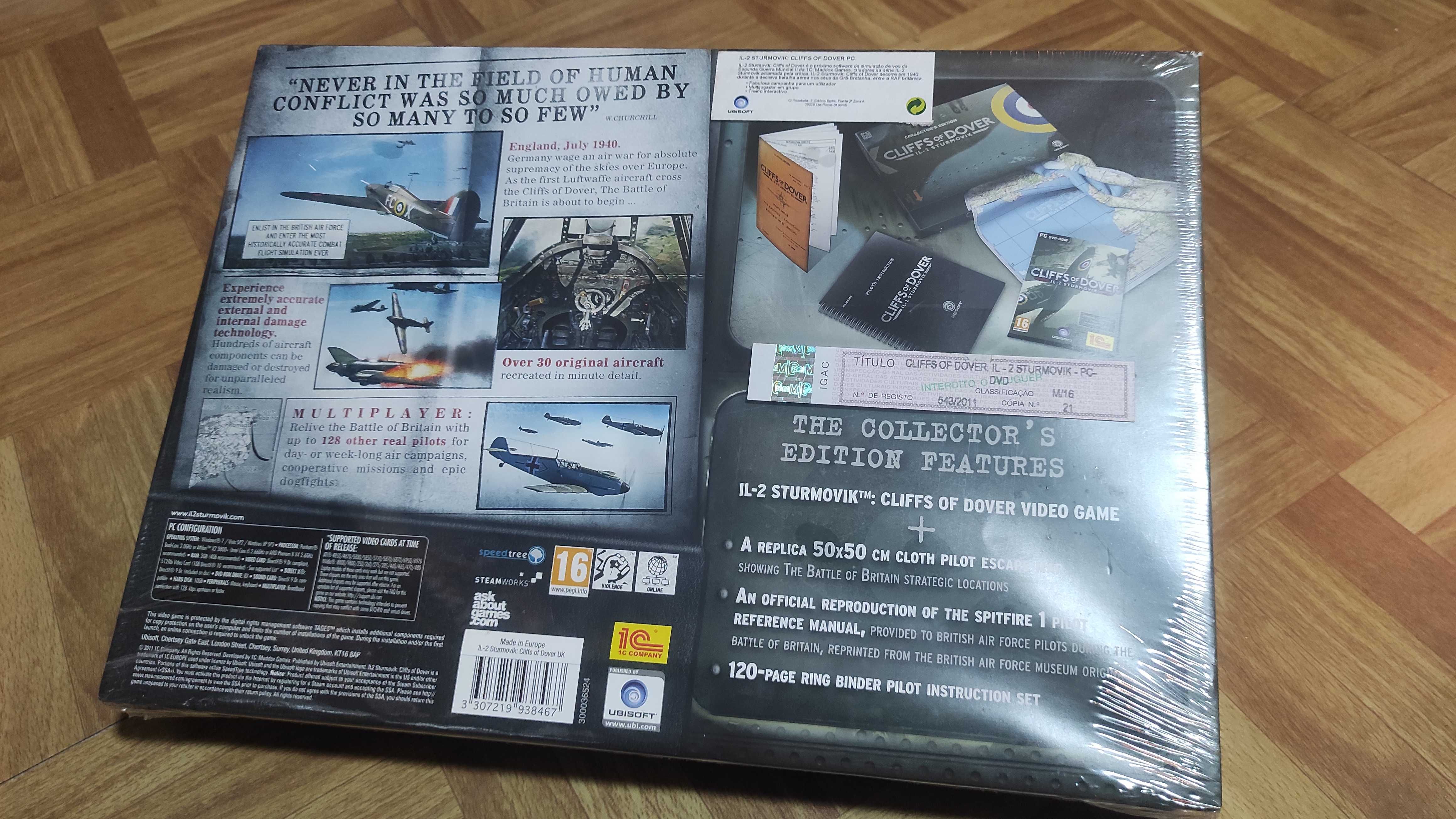 *Jogo Selado* Cliffs Dover IL-2 Sturmovik Pc
