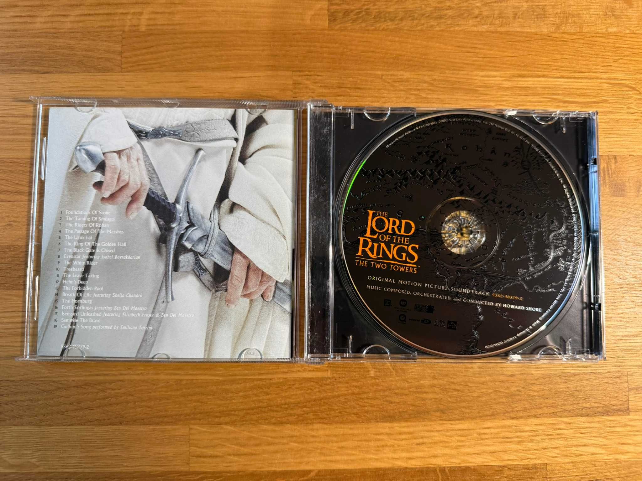 Muzyka z filmu Władca Pierścieni Dwie Wieże Płyta CD