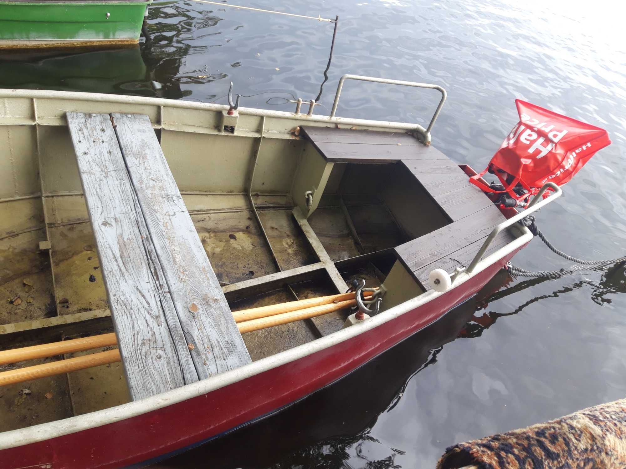 łódź wędkarska   stabilna i mocna