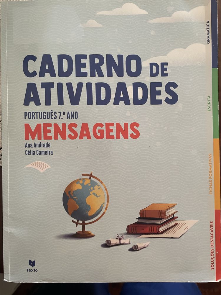 Livro fichas Portugues 7o Ano