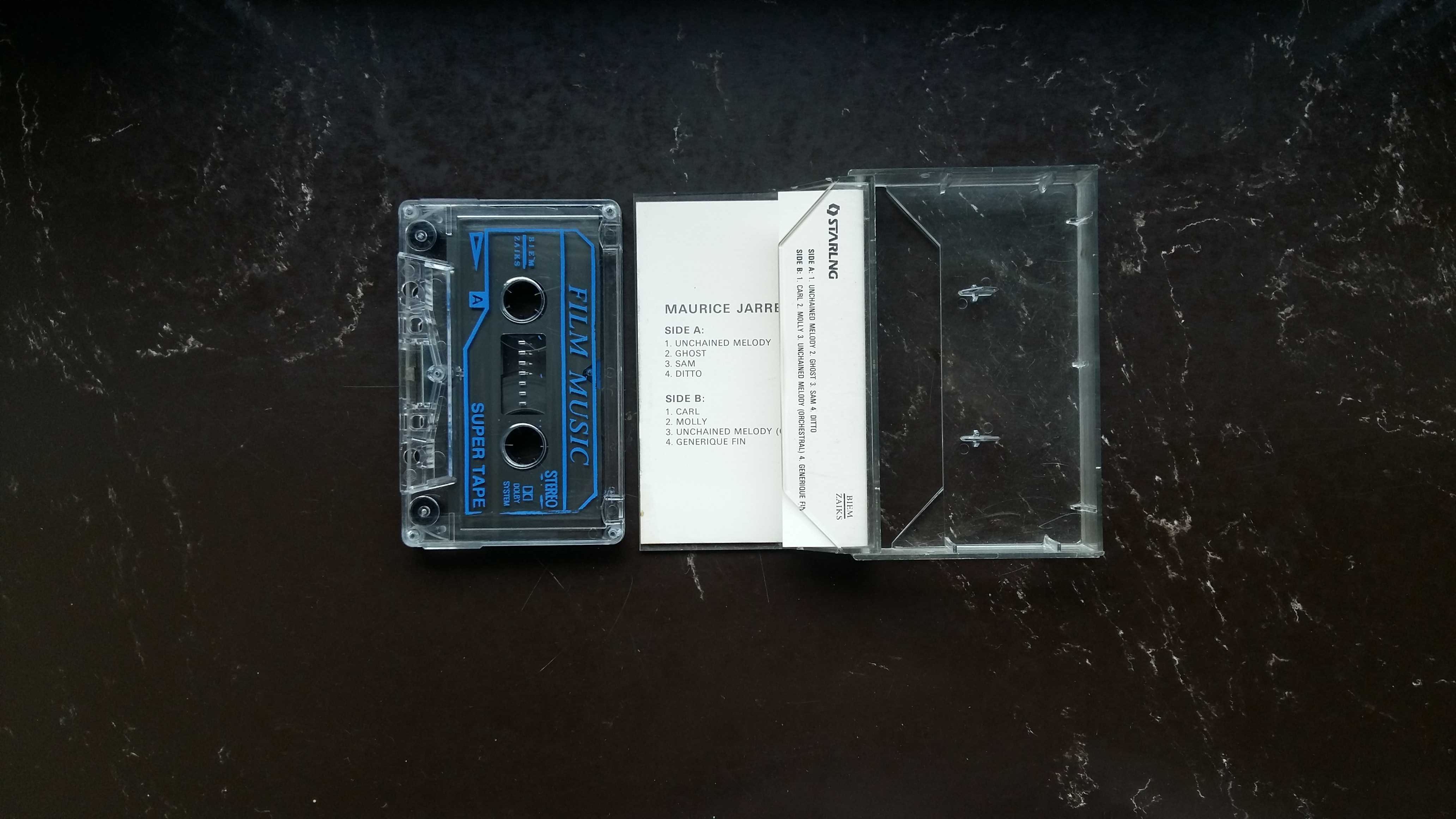 Kaseta magnetofonowa Maurice Jarre- Ghost ,Muzyka Filmowa