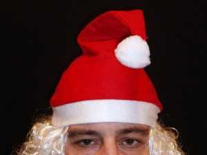 Santa Claus шапка різдвяна Санта Клаус Дед Мороз різдво рождество