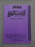 Catálogo / Manual de instruções SEGA Last Bronx - Service Manual