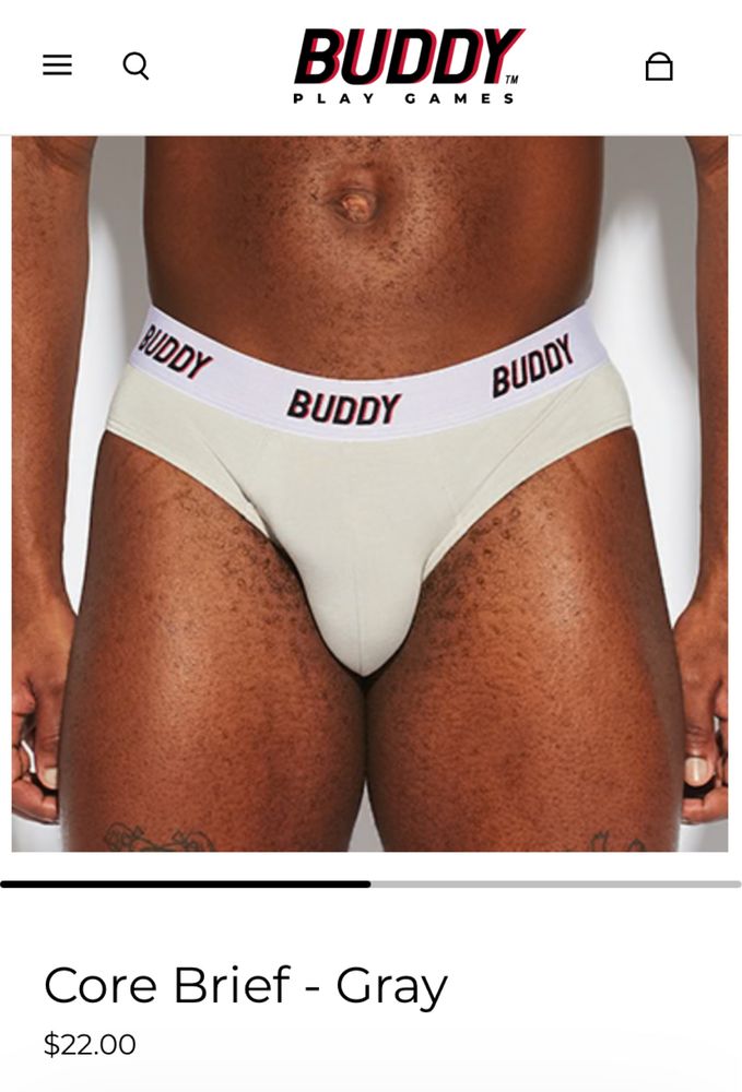 Чоловічі труси бріфи Buddy Мужские трусы брифы Buddy