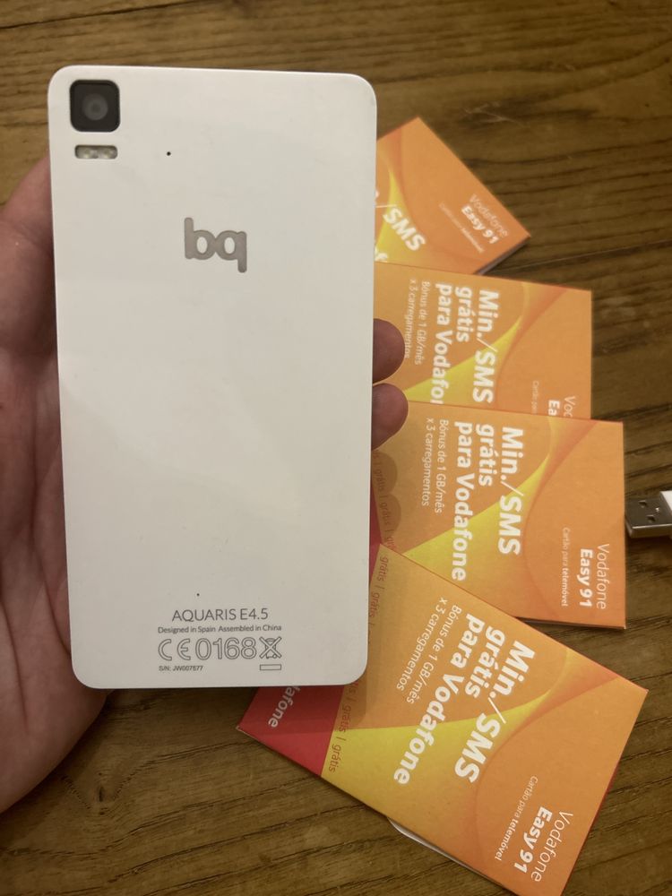 BQ Aquaris Android Dual sim para 2 cartões telemóvel smartphone